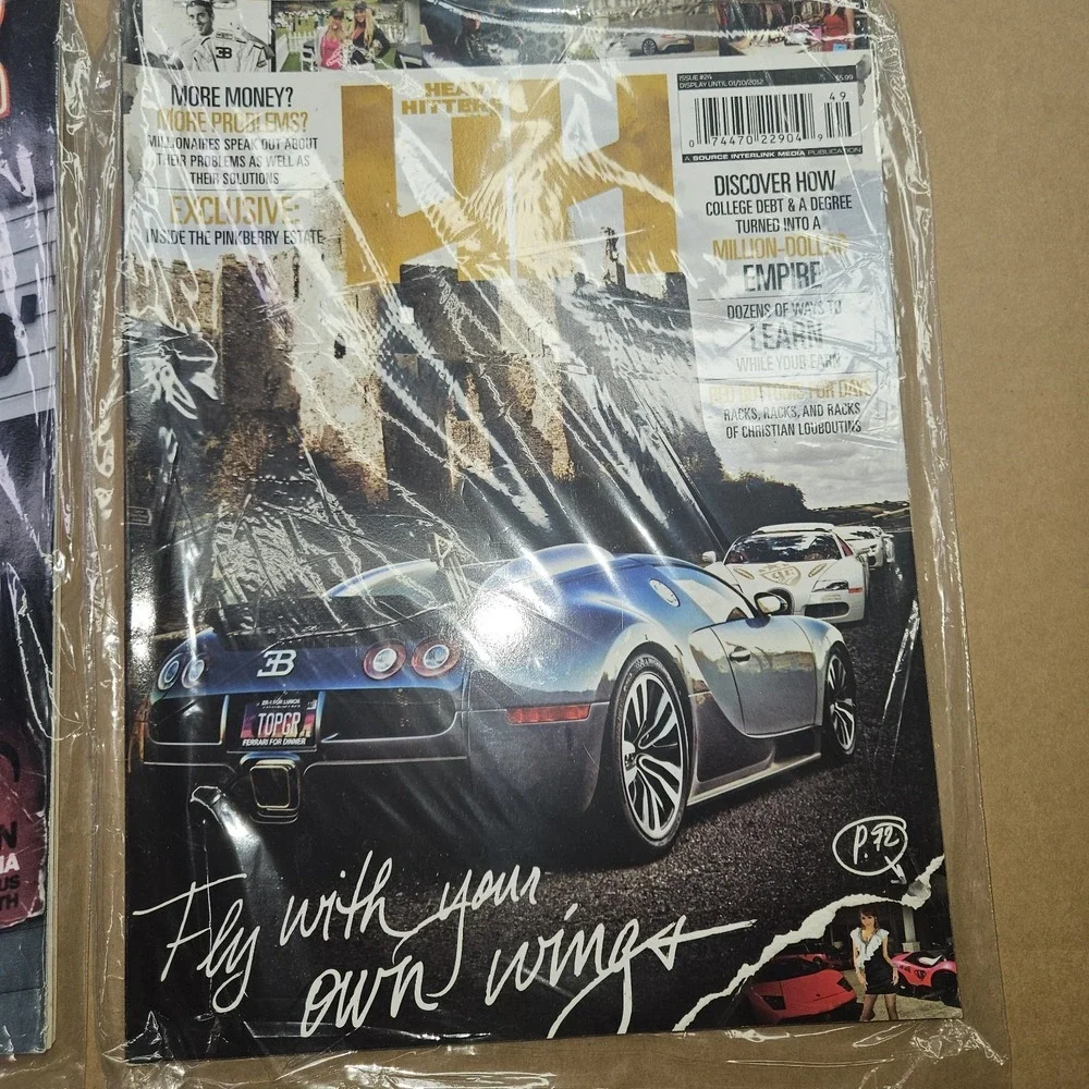 LOT of 6 RARE Magazines COMPLEX Eminem RIDES Custom Car Culture HEAVY HITTERS